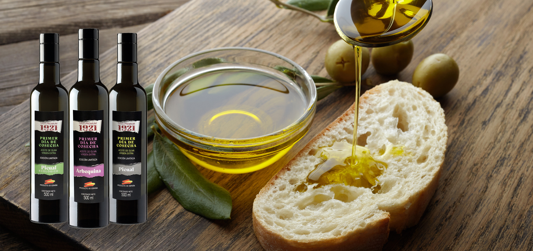 Lanzamiento de nuevos Aceites de Oliva Virgen Extra 1ª Cosecha