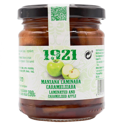 MANZANA LAMINADA CARAMELIZADA 220GR