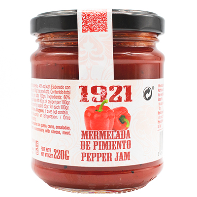 MERMELADA DE PIMIENTO ROJO 220 GR
