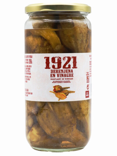 BERENJENA EN VINAGRE TARRO V720 (12/15 UNIDADES)