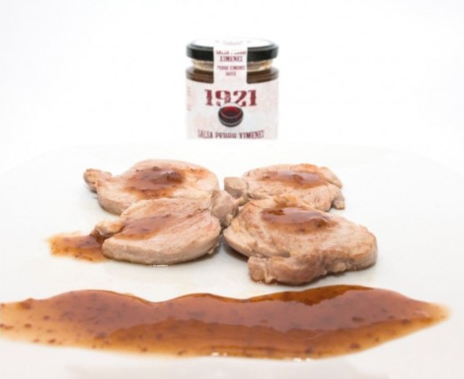 Solomillo de ternera con salsa Pedro Ximenez