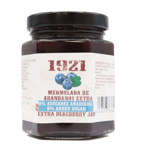 Mermelada Arandanos Extra Sin Azucares Añadidos