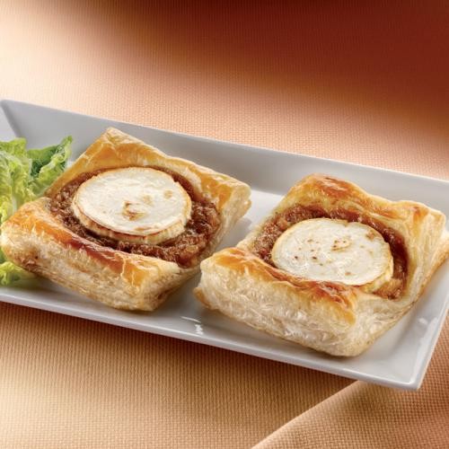 Tartaletas de Cebolla Caramelizada y Queso de Cabra