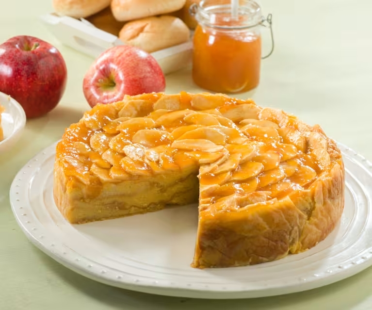 Bizcocho de Manzana con Mermelada