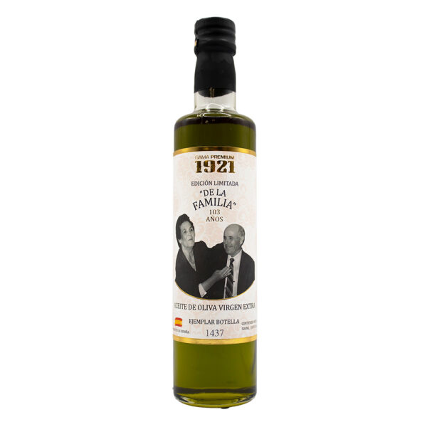 Aceite De Oliva Virgen Extra Picual Edición Especial "La Familia" 500ML 1921